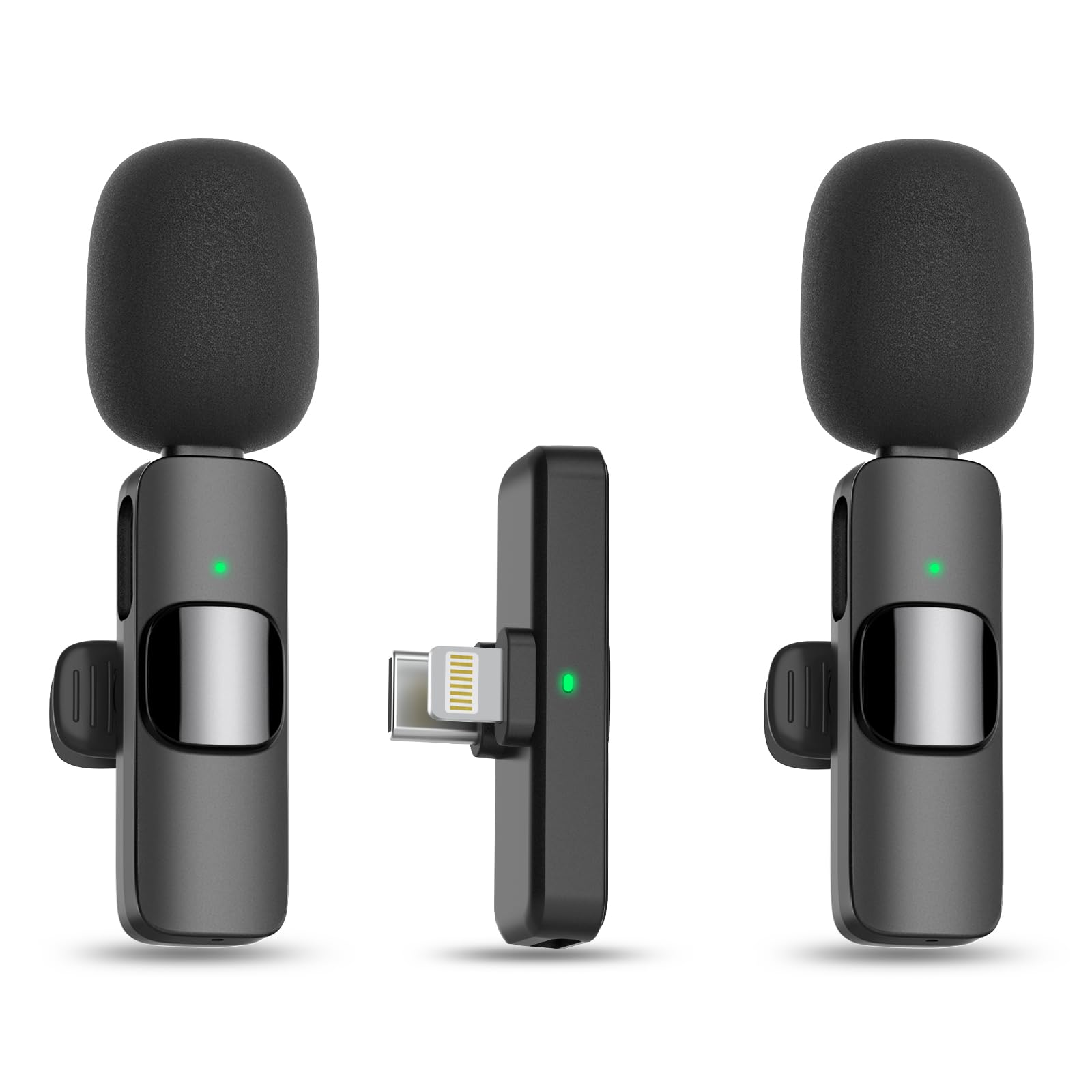 Microfone De Lapela Sem Fio Maybesta Para Iphone/android