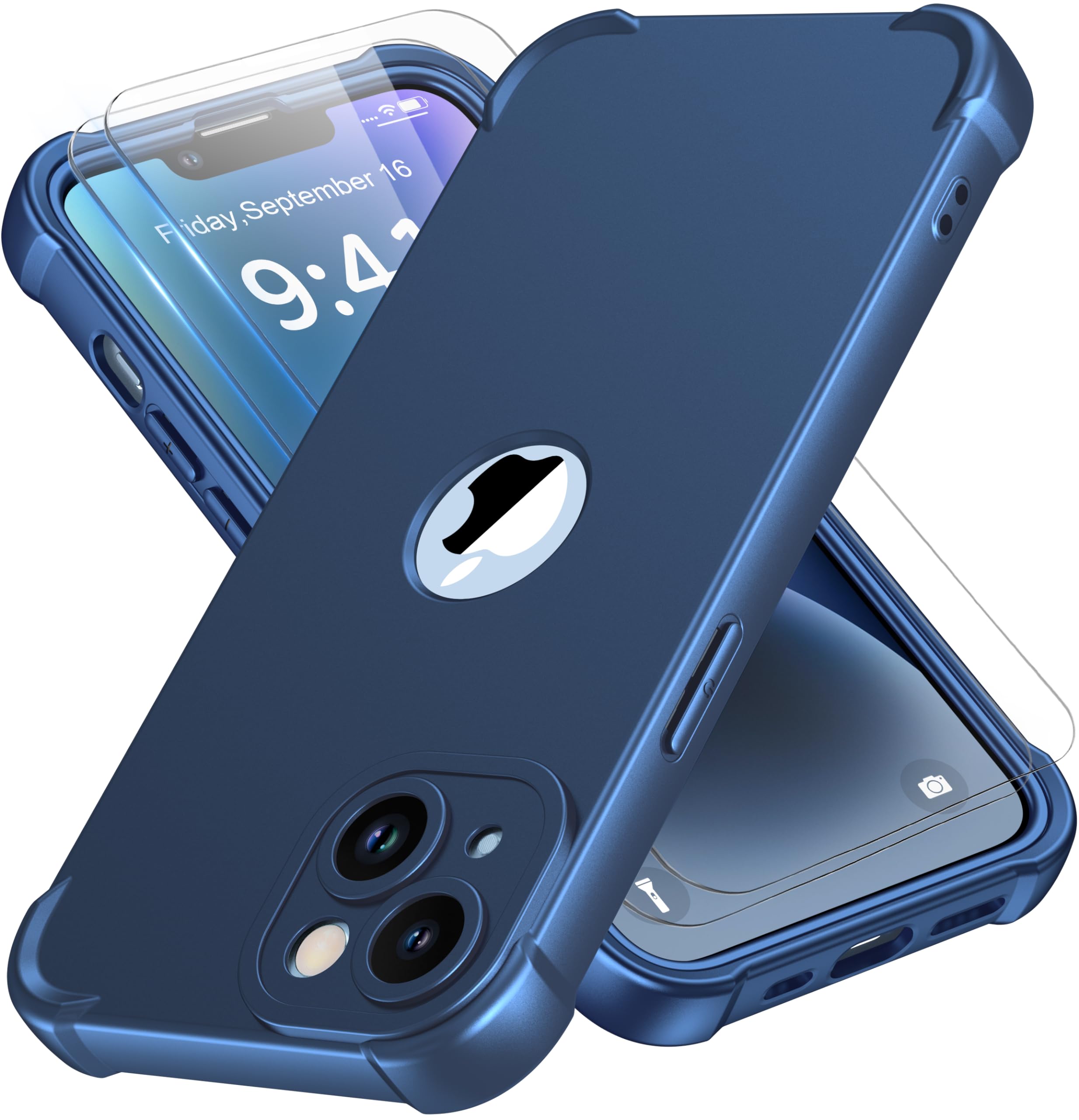Capa De Telefone Oretech Para Iphone 15 Plus/14 Plus Com Protetor De Tela