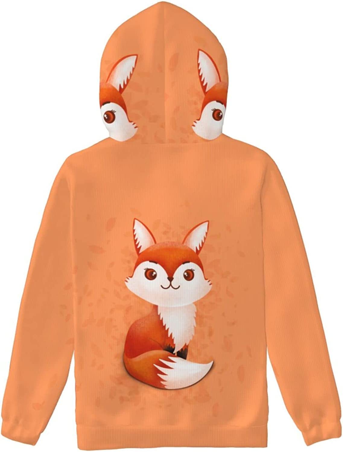 Moletom Com Capuz Niukom Cartoon Fox Para Meninos E Meninas