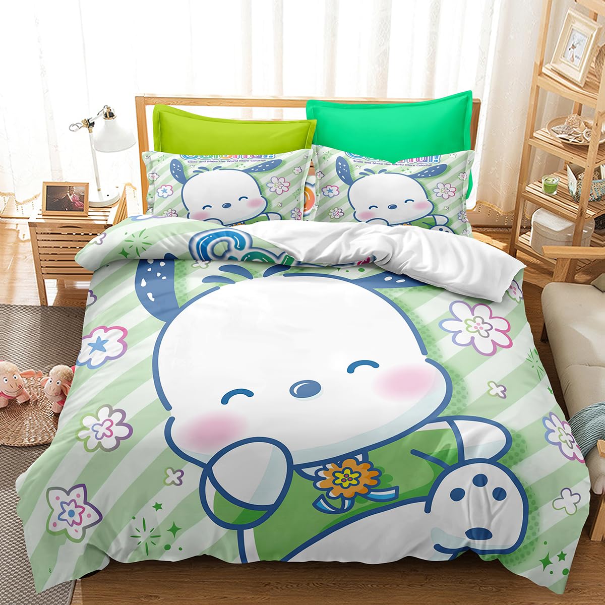 Conjunto De Roupa De Cama Xyrxaric Cinnamoroll 3d Print Para Crianças King Size