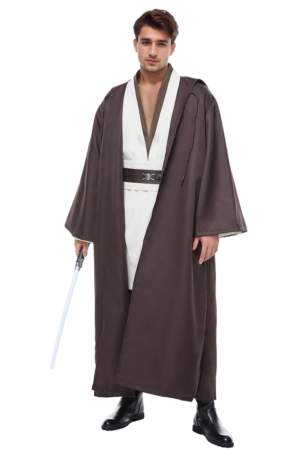 Costume Wecos Tunic Hoded Robe Knight Halloween Para Homens
