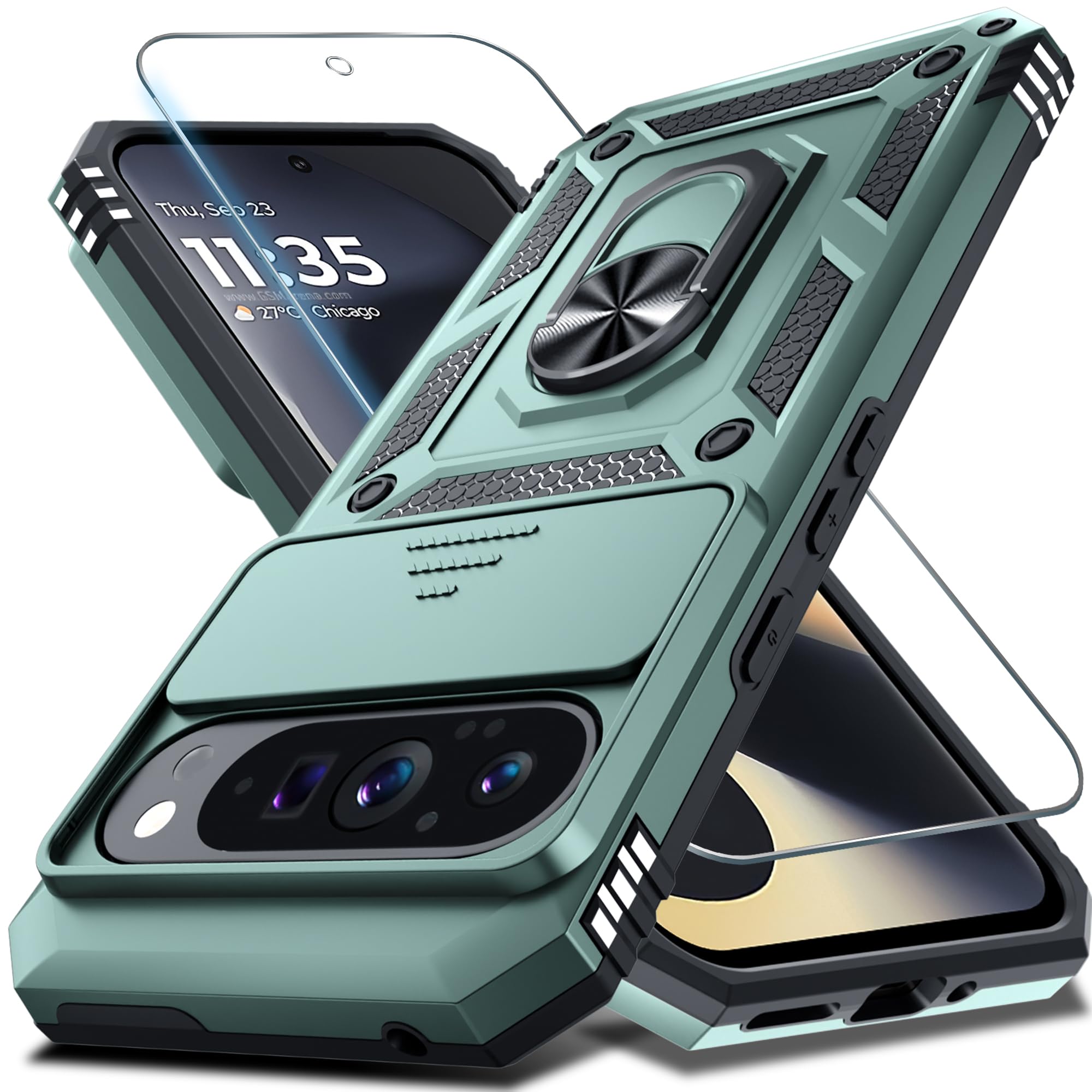 Capa De Telefone Janmitta Compatível Com Google Pixel 9 Pro Xl