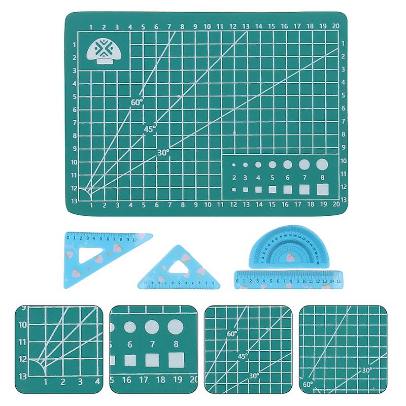 1 Conjunto De Mini Casa Acessórios Simulação Mini Régua Backin