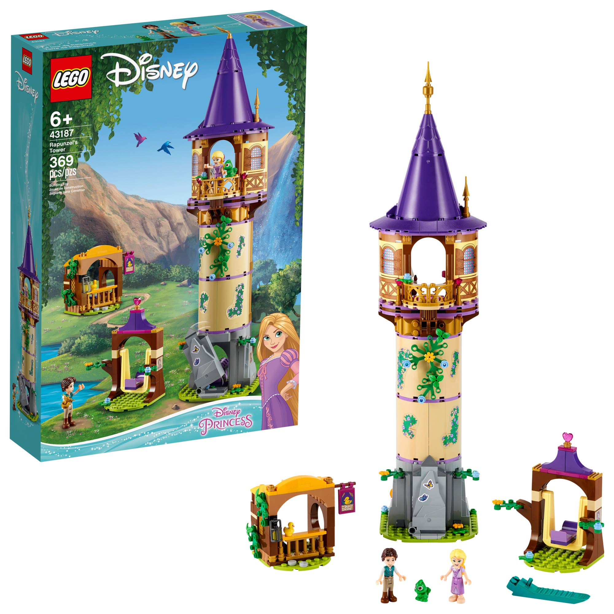 Kit De Brinquedos De Construção Lego Disney Princess Rapunzel's Tower 43187