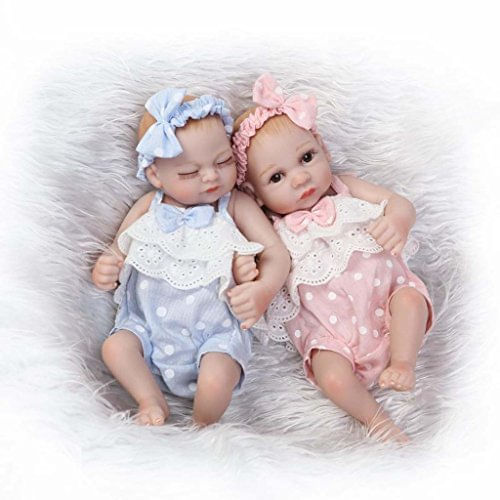Boneca Reborn Terabithia Mini 26 Cm De Silicone Para Corpo Inteiro