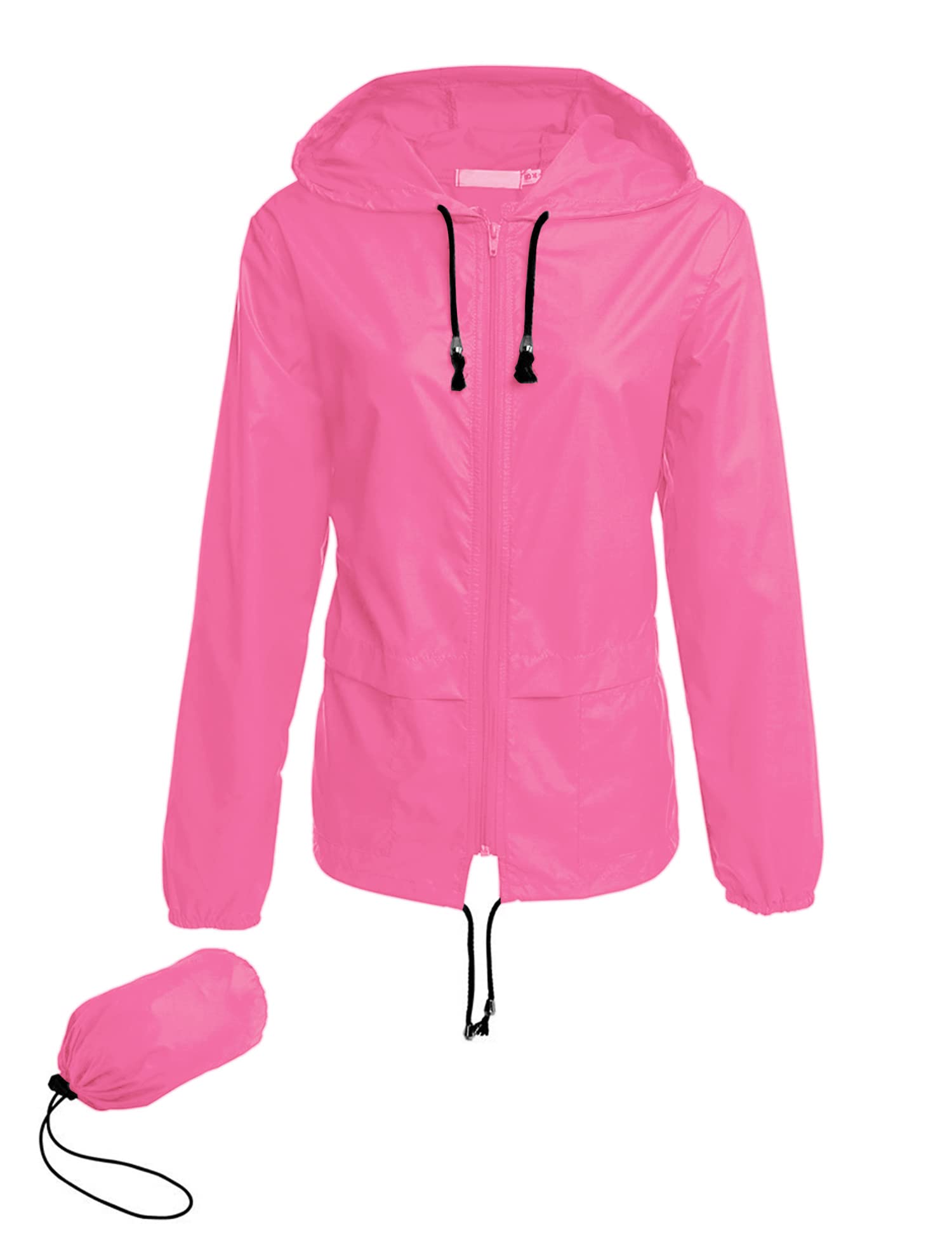 Capa De Chuva Ahoogue, Leve, Impermeável, Com Capuz