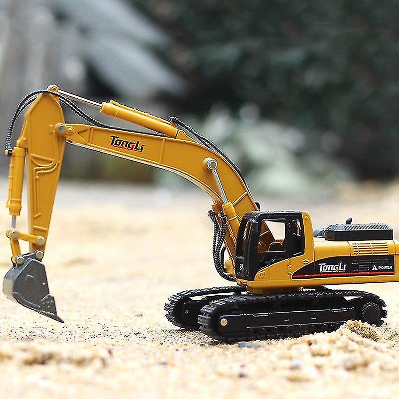 Modelo Fundido Navvy Escavadeira Engenharia Padrão Escala Constru