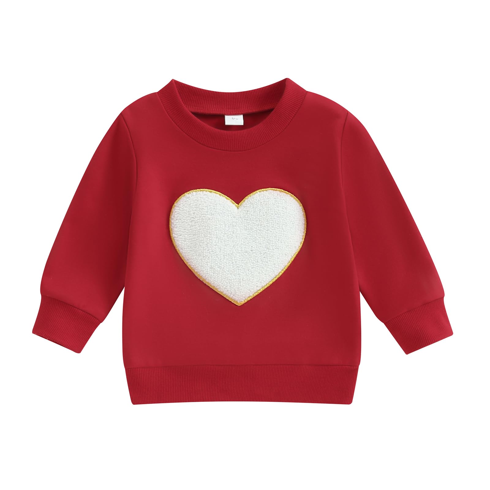 Outfit Eadrioss Valentines Baby Boy Girl Sweatshirt Heart