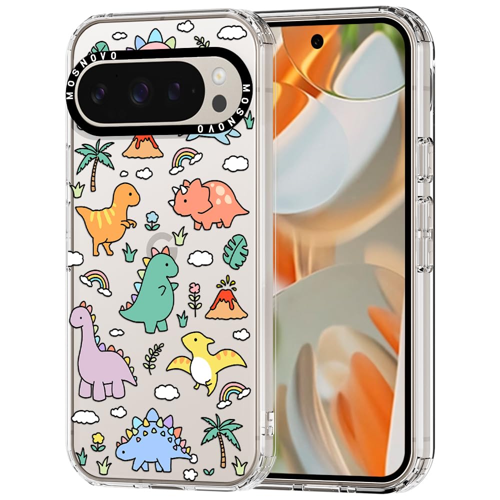 Capa De Telefone Mosnovo Para Google Pixel 9 Pro Xl Dinosaur Land