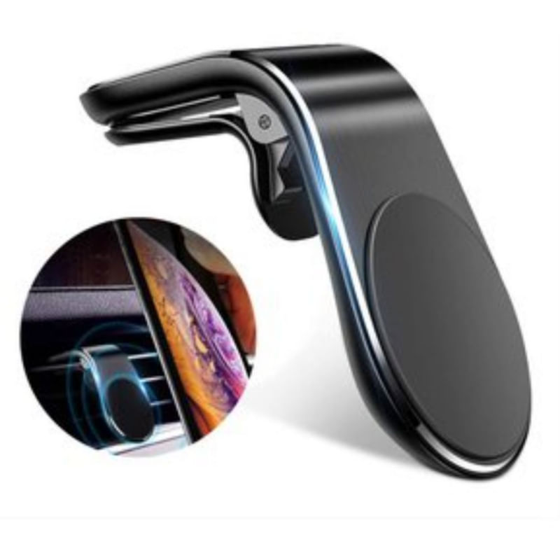 Suporte De Telefone Magnético Universal Em Liga De Alumínio Magnético Para Carro
