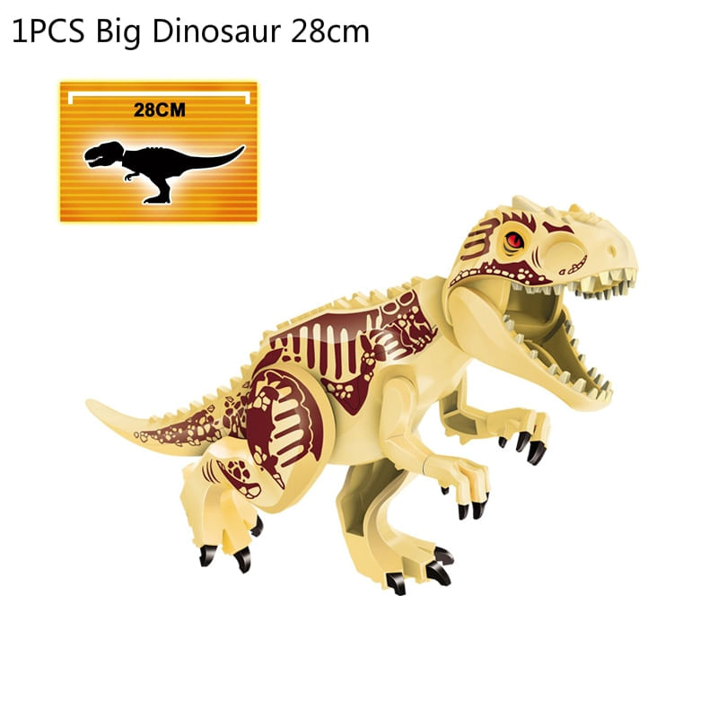 Jurassic World 2 Figuras Dinossauros Tiranossauro Edifício Bl