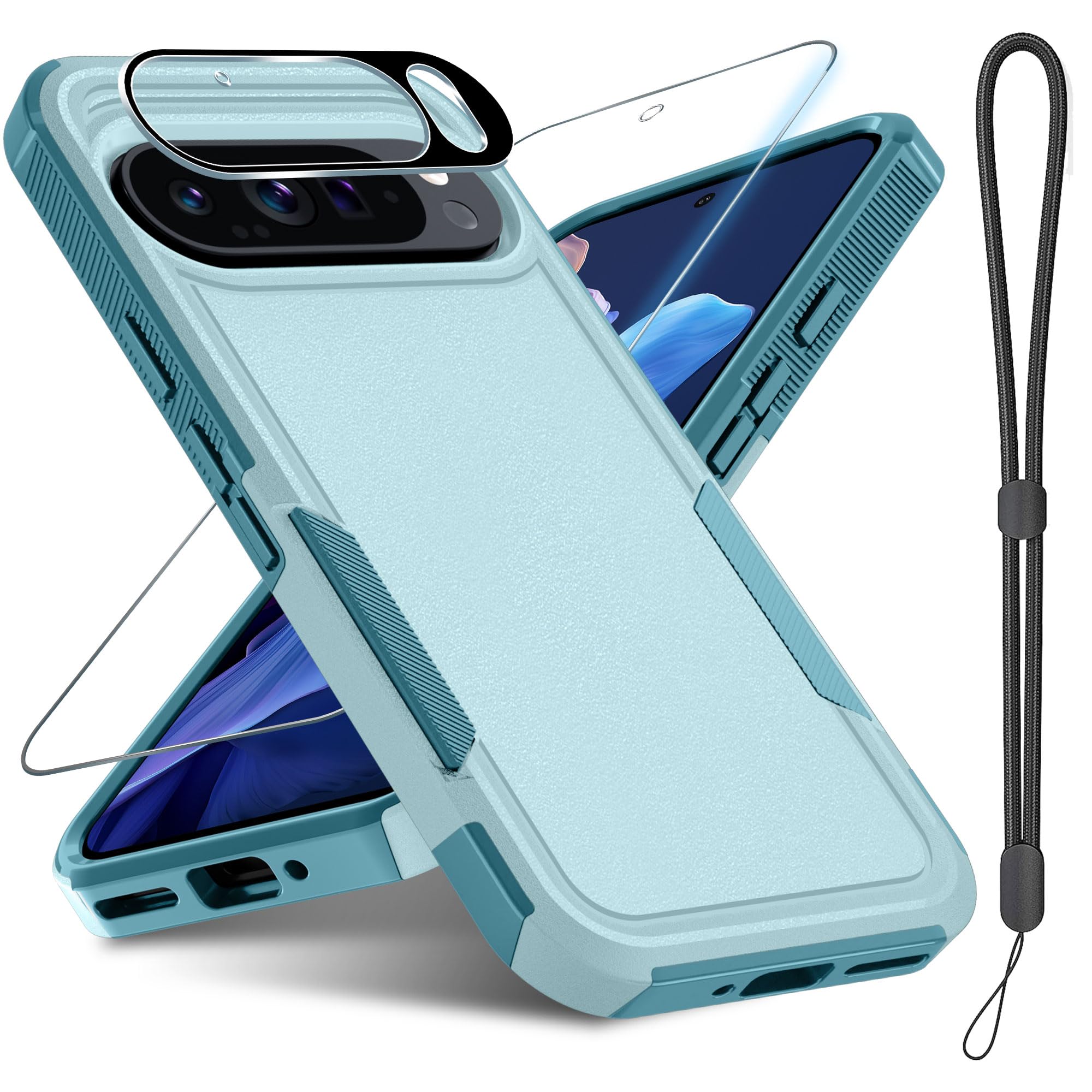 Capa De Telefone Janmitta Para Google Pixel 9/9 Pro Com Acessórios