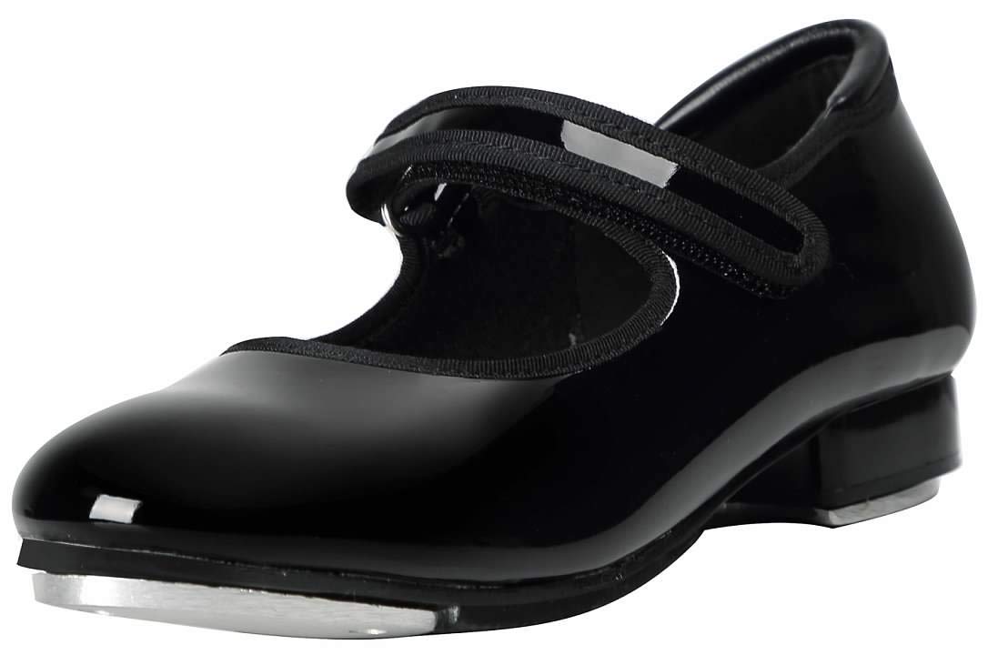Tap Shoe Linodes Patent Easy Strap Para Meninas E Meninos