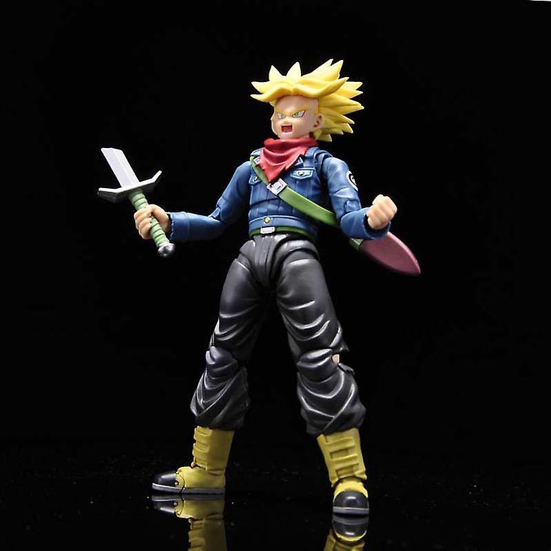Shf Dragon Ball Super Saiyajin Wd Trunks Modelos De Figuras De Ação
