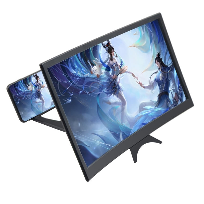 L11 14 Polegadas Amplificador De Tela Do Telefone (preto)