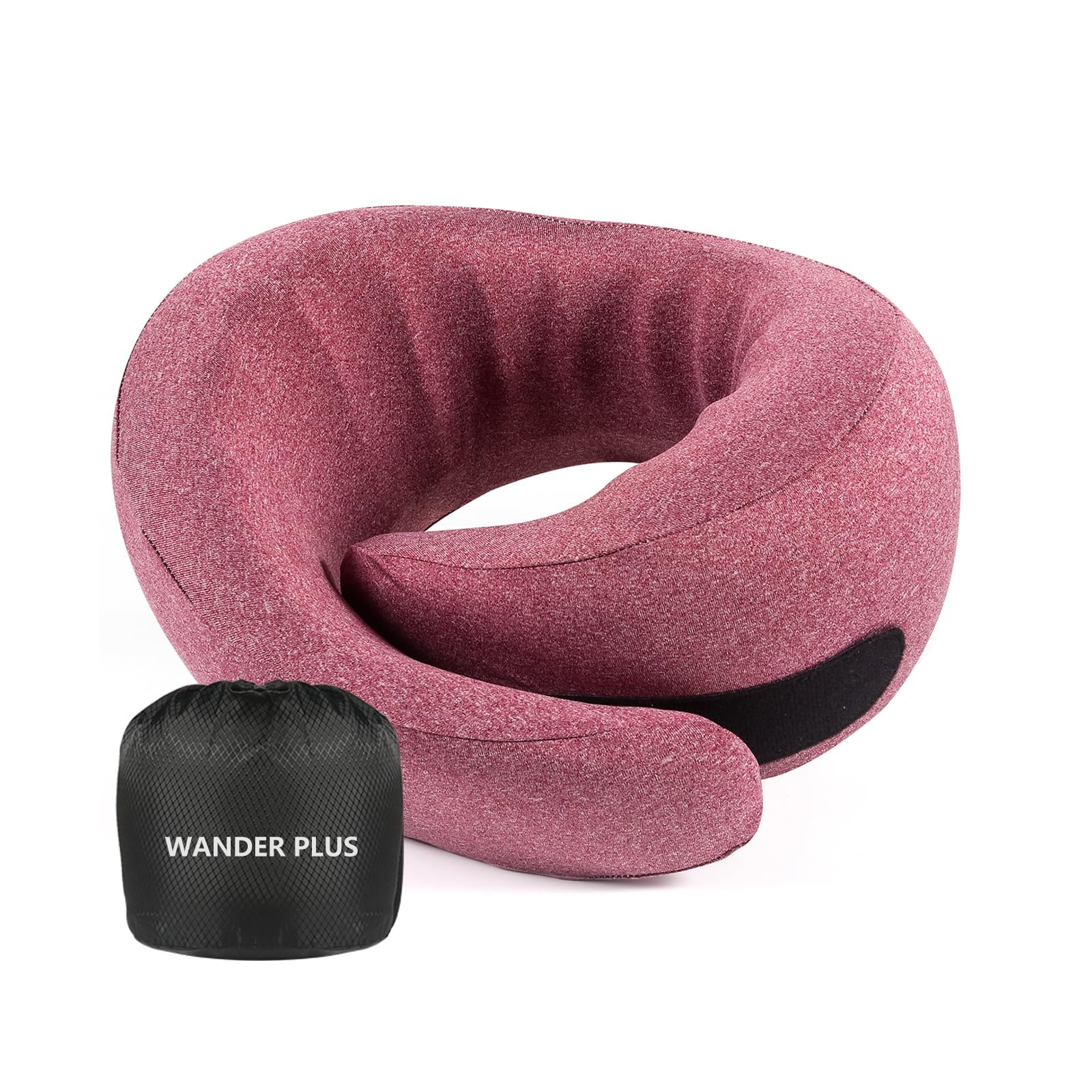 Almofada De Viagem Wander Plus® Genuine Memory Foam Carmine