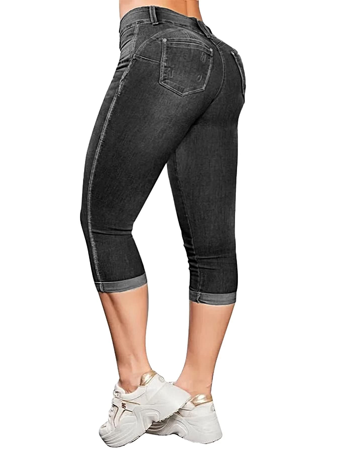Jeans Flamingals Flamingals Lifting Butt Lifting Skinny Women Black S