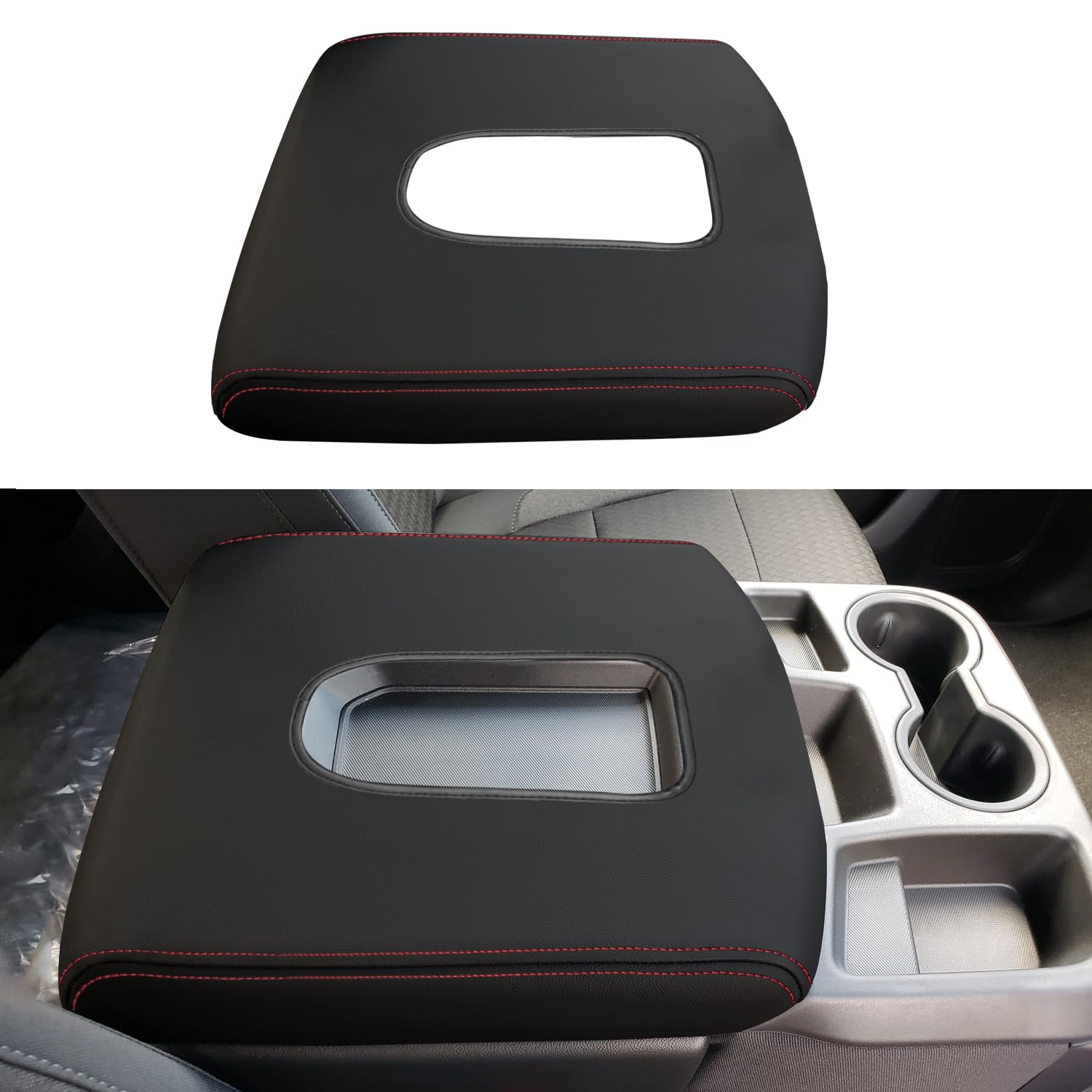 Capa De Apoio De Braço Do Console Central Do Carro Xyhgm Para Chevy Silverado