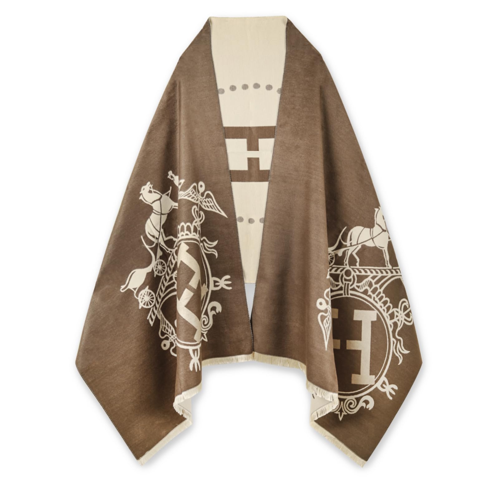 Lenço Extree Pashmina Silky Shawl Wrap Para Mulheres 74,4 X 24,4 Cm