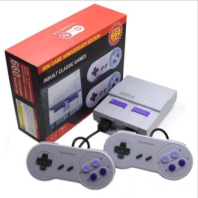 Mini Console Retro Video Game Consoles Com 660 Jogos