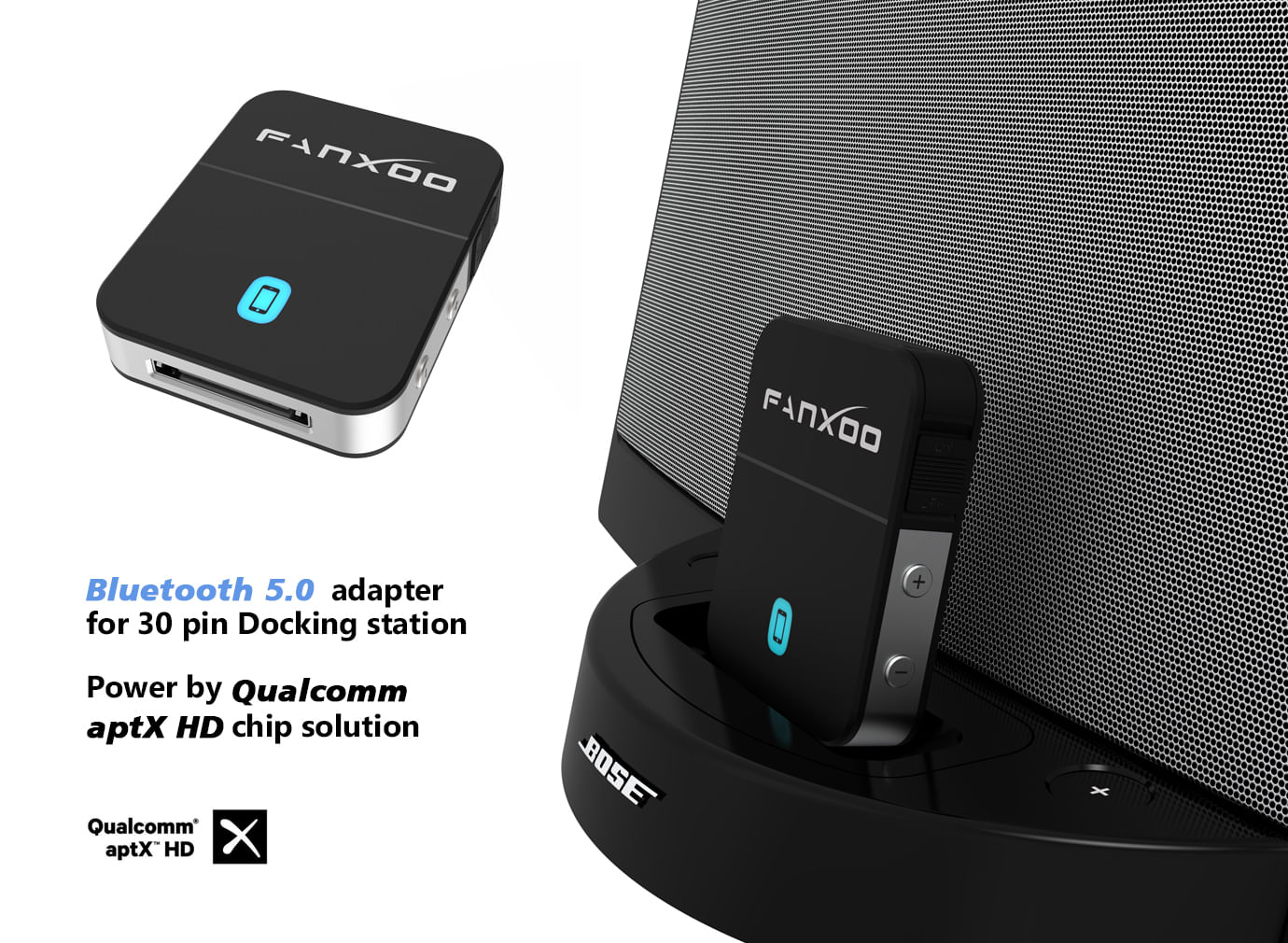 Adaptador Bluetooth Para Bose Sounddock Ipod Docking Station 30