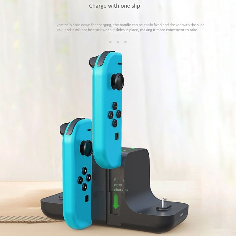 Base De Carregamento Do Comando 6 Em 1 Para Nintendo Switch Joy-con