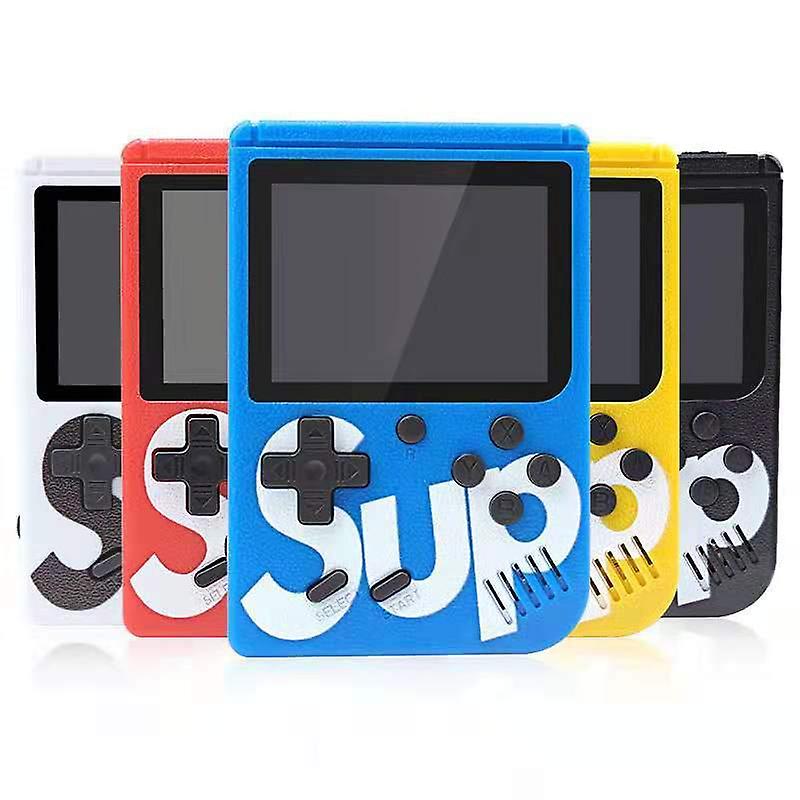 Console De Videogame Sub Mini Handheld Portátil 400 Jogos - Amarelo