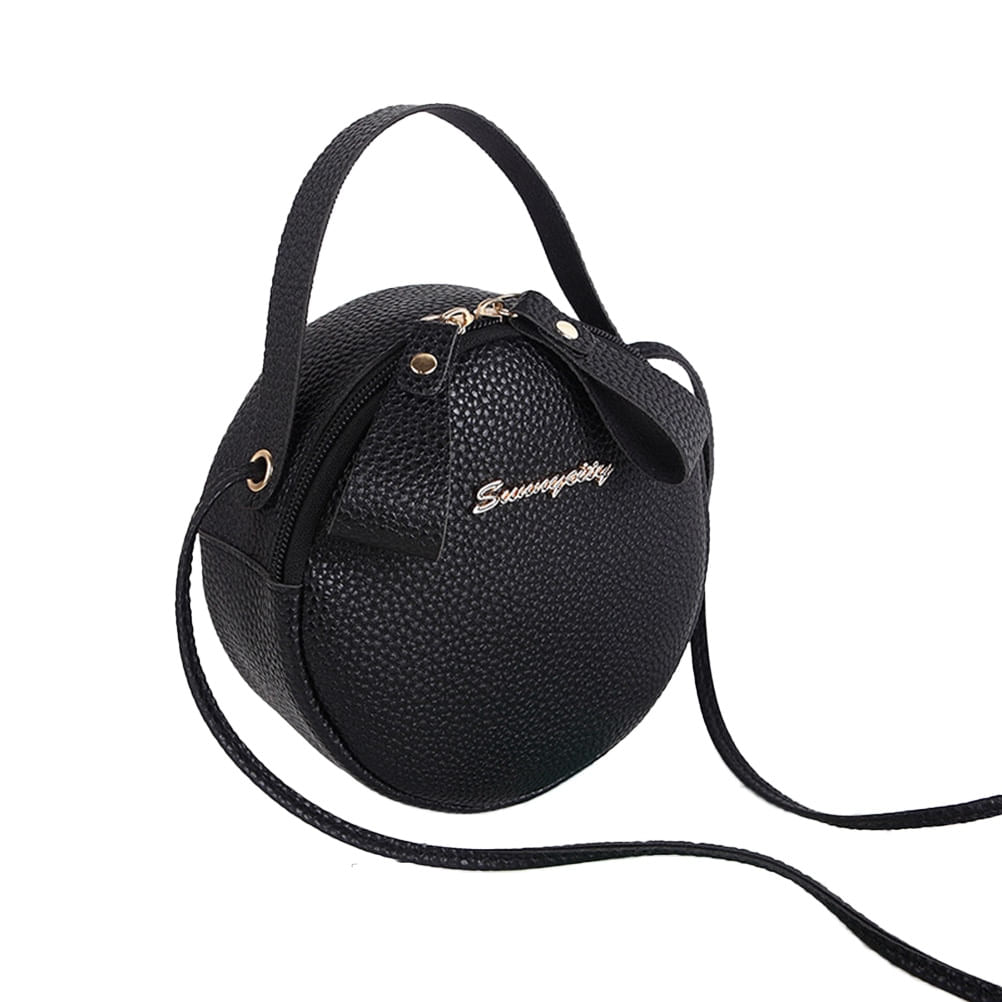 Moda Mulheres Tote Bag Pu Zipper Ombro Crossbody Bag Casu