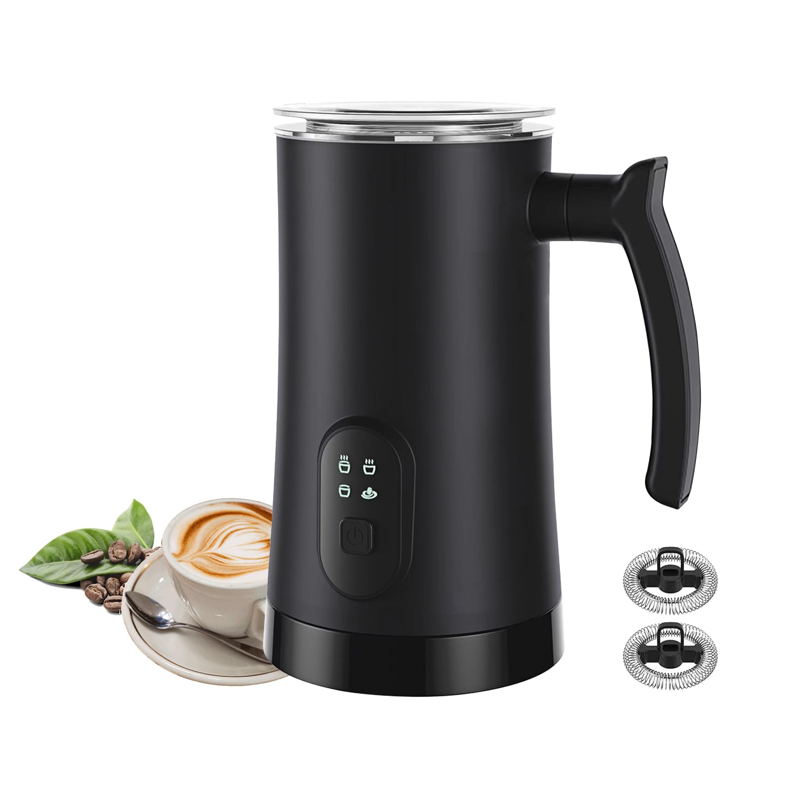 Milk Frother Liksiy 4 Em 1 De 350 Ml De Espuma Quente/fria