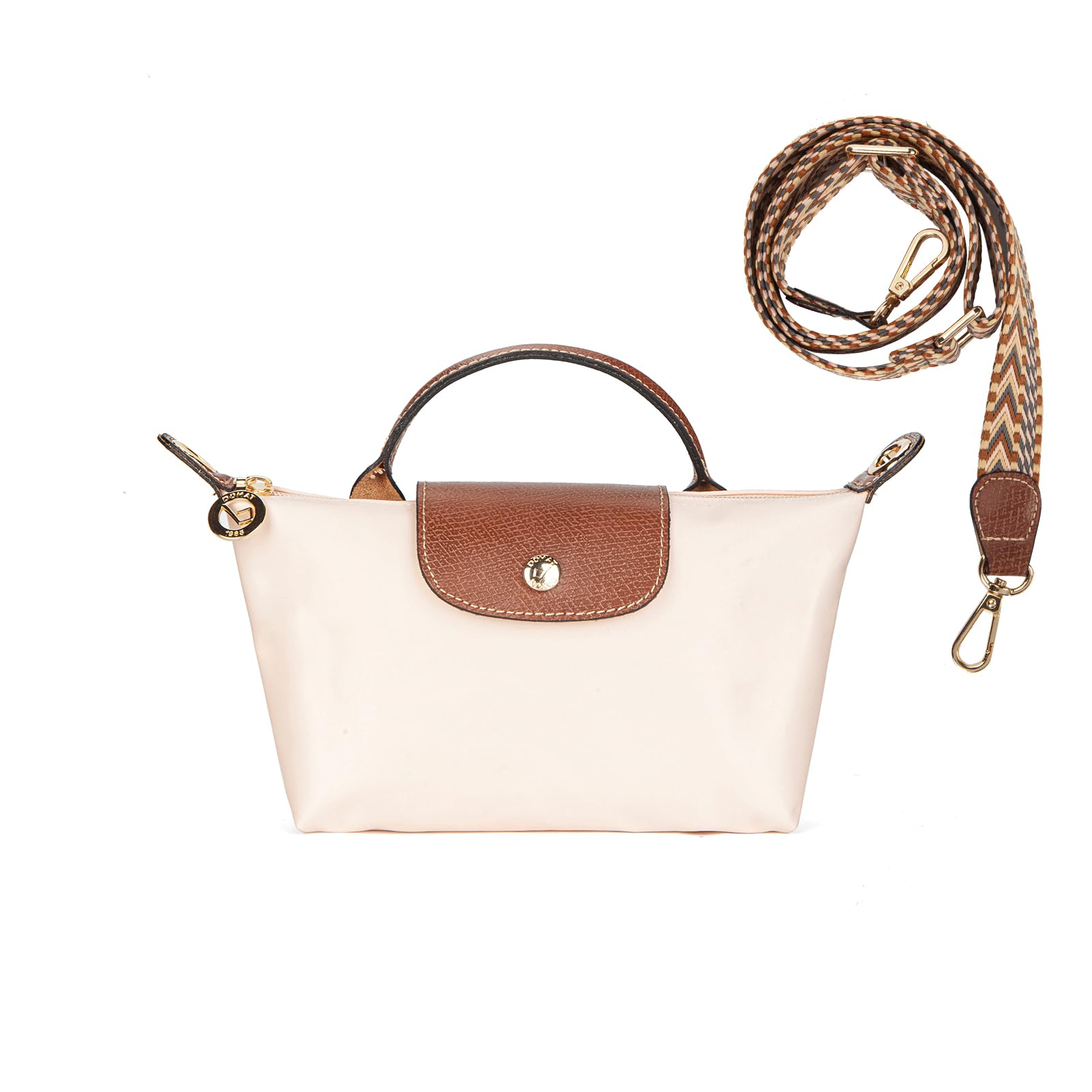 Bolsa Tiracolo Domat Bolsa Tiracolo Para Mulheres Em Nylon Rosa