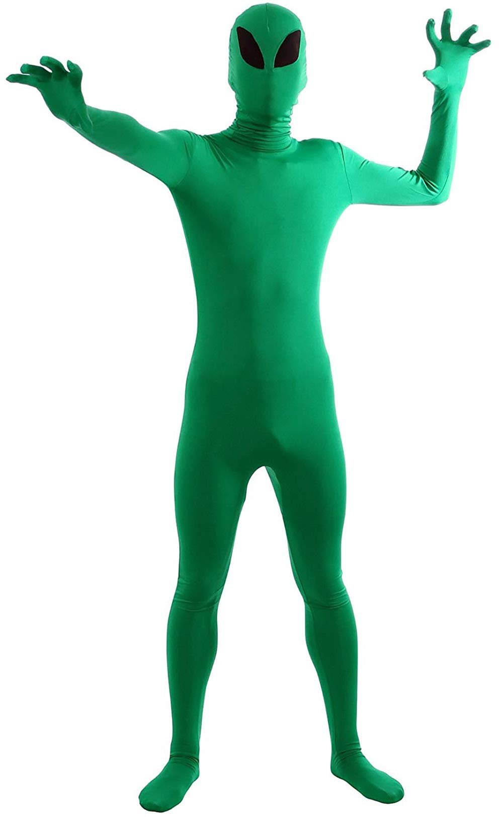 Costume Gaoin Full Body Alien Spandex Para Homens E Mulheres