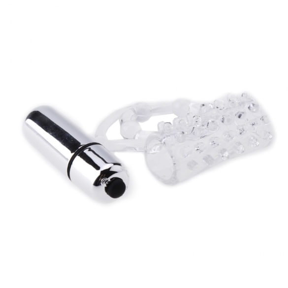 Sex Toy Cristal Vibrando Cintilação Penis Enhancer Ring 7 Spe