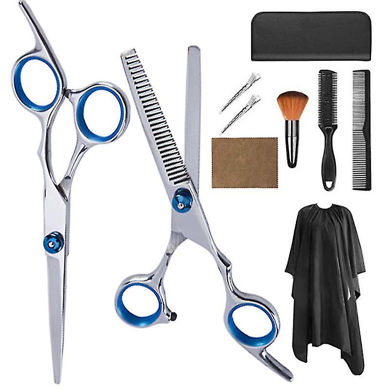 Kit De Corte De Cabelo Scissors 10pcs Professional