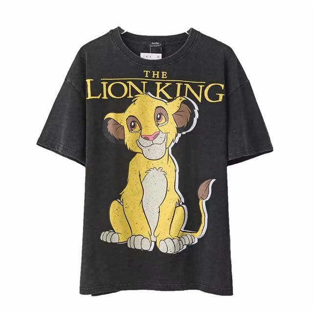 Verão T-shirt Mulheres Coreano Roupas Harajuku Streetwear Carrinho