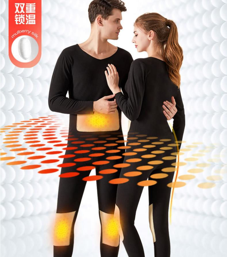 Nova Roupa Térmica Masculina Long Johns Winter Thermal Shirt