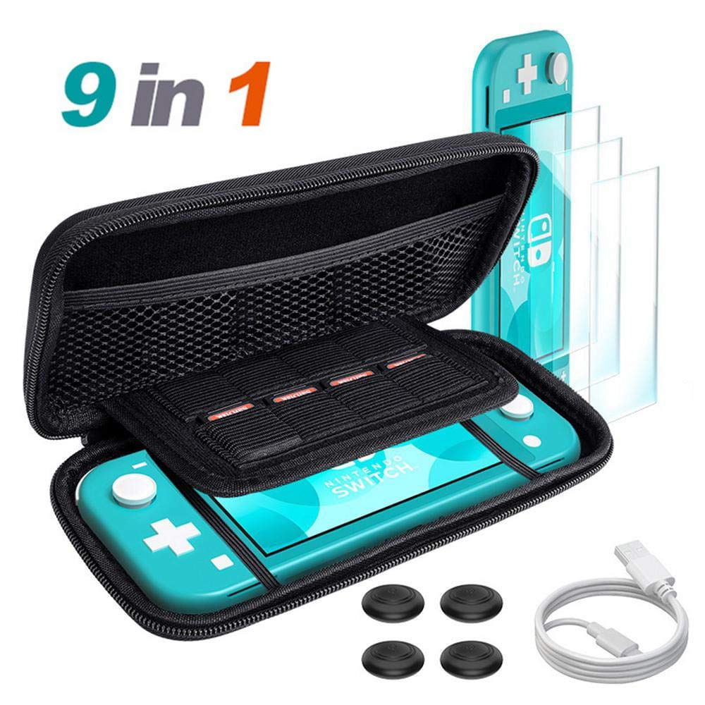 9 Em 1 Nintendo Switch Lite Protection Kit Com Case E Cov