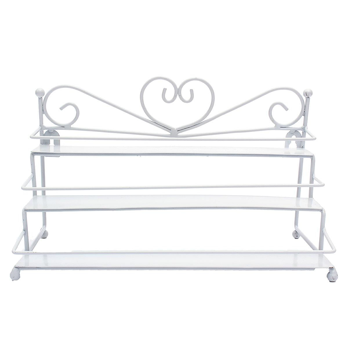 Onesize Coração Design Unha Display Prateleira De Parede