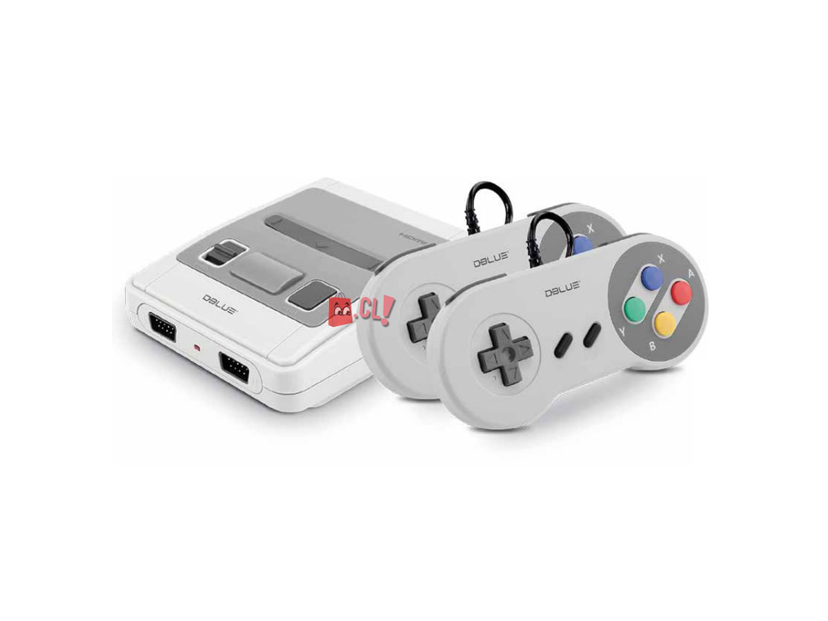Snes Mini 621 Jogos Console + 2 Controles Puntostore