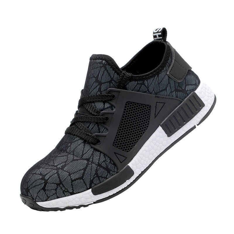 Homens Construção Trabalho Botas Ao Ar Livre Steel Toe Shoes Camoufla