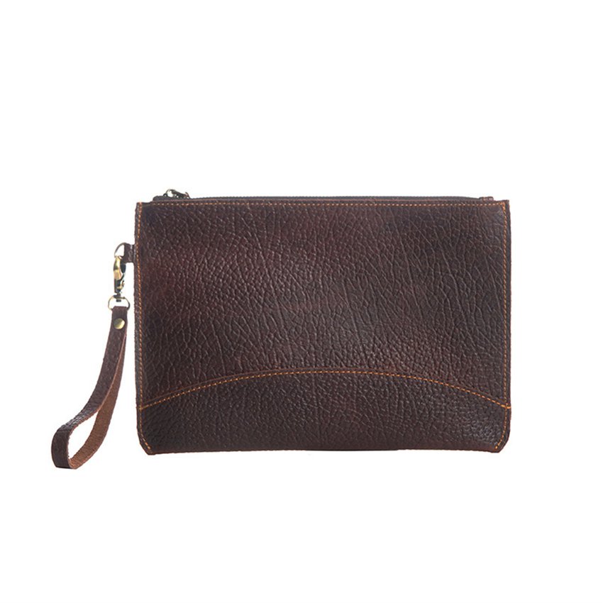 Vintage Business Pu Couro Carteira De Embreagem Masculina