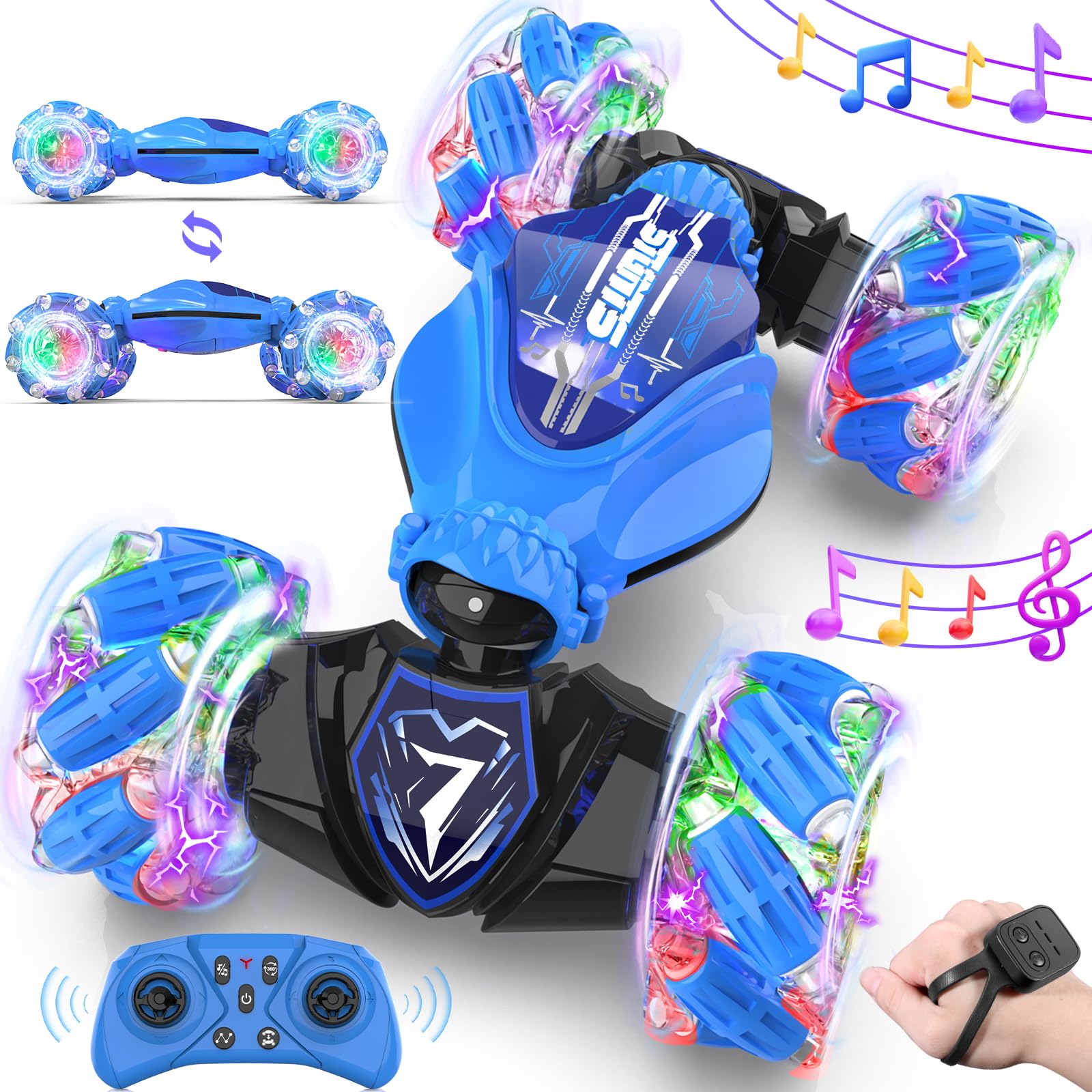 Rc Stunt Car Tinyfunz Gesture Sensing Remote Control Kids