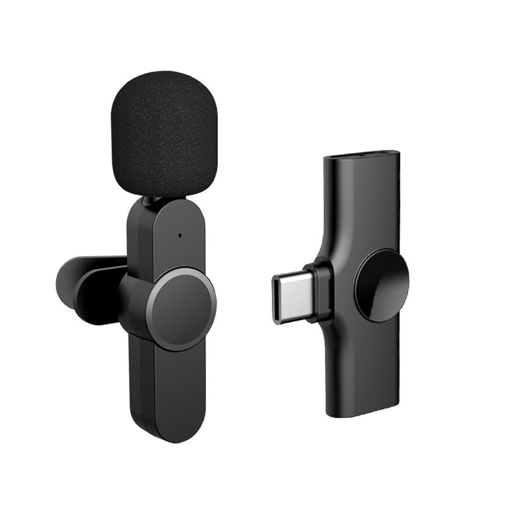Microfone De Rádio Lavalier Sem Fio