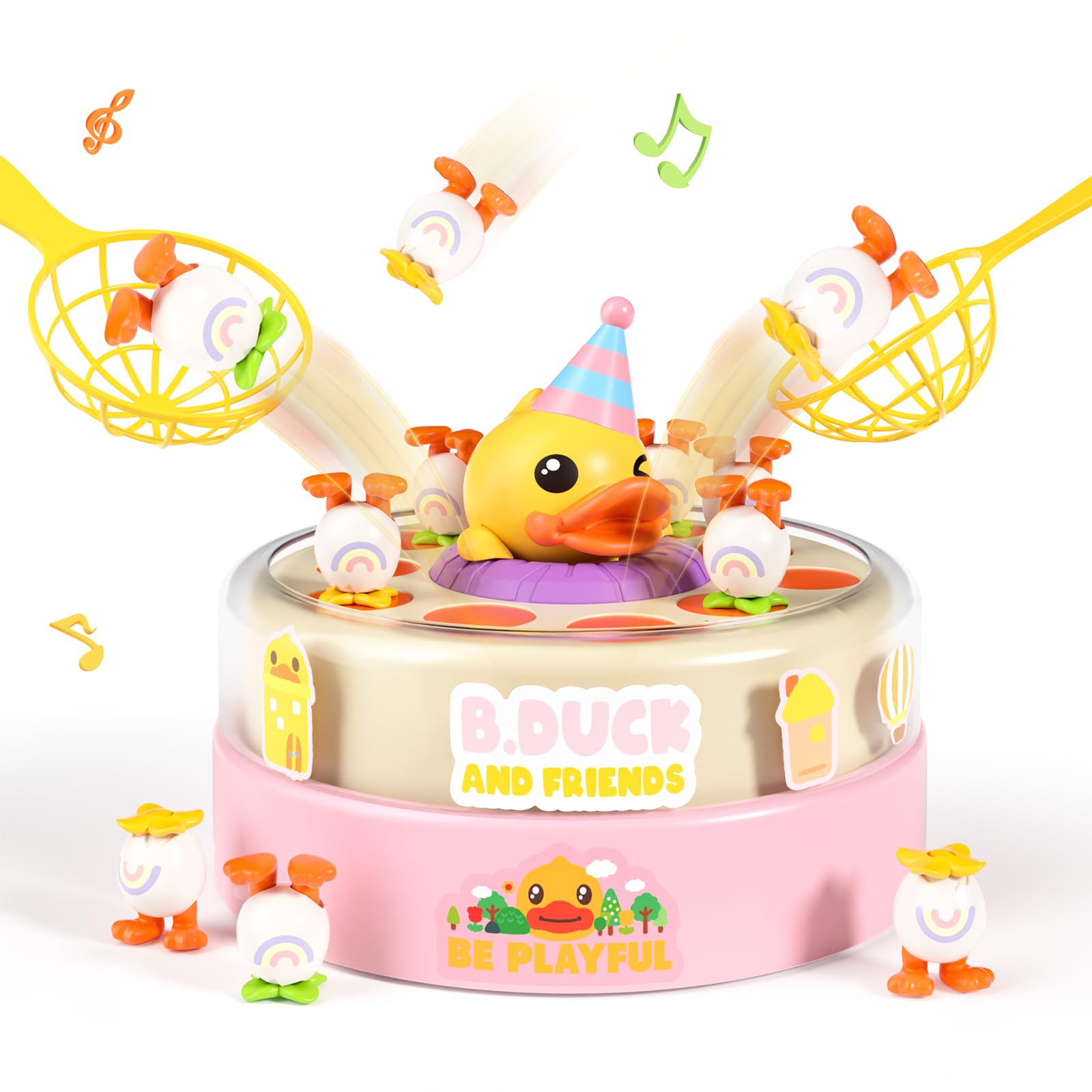Jogo De Tabuleiro Blf Fun B.duck Catch And Bounce Para Crianças De 4 A 6 Anos