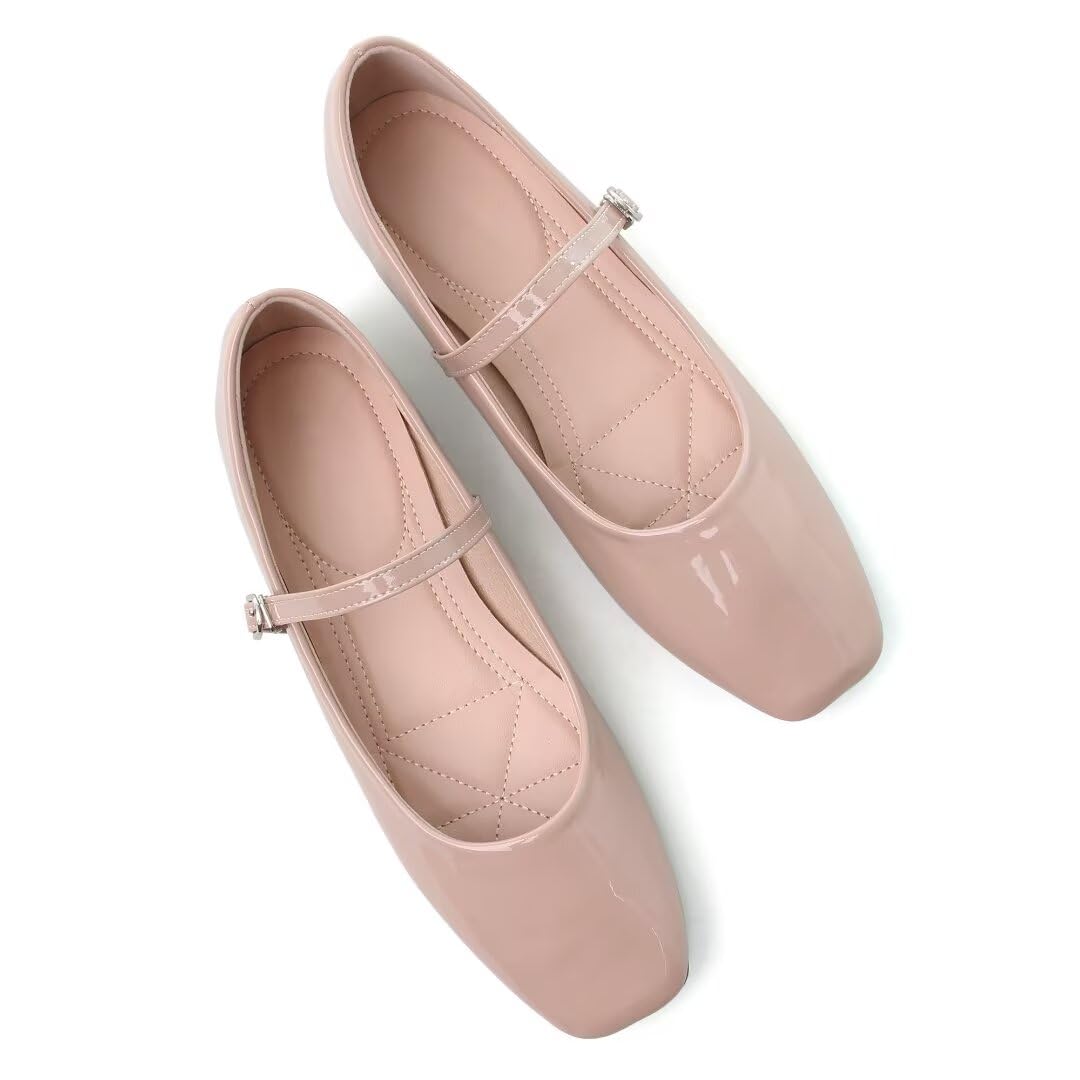 Ballet Flats Stunner Stunner Ballet Flats Para Mulheres Apricot 42 (9)