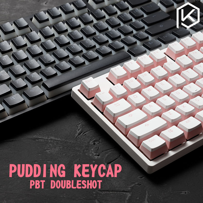Pudim Doubleshot Keycap Oem Luz De Fundo Para Keybo Mecânico