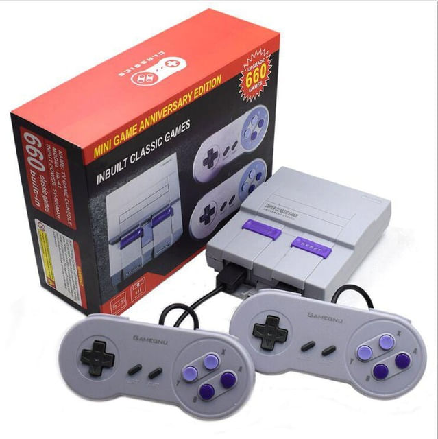Mini Console Retro Video Game Consoles Com 660 Jogos