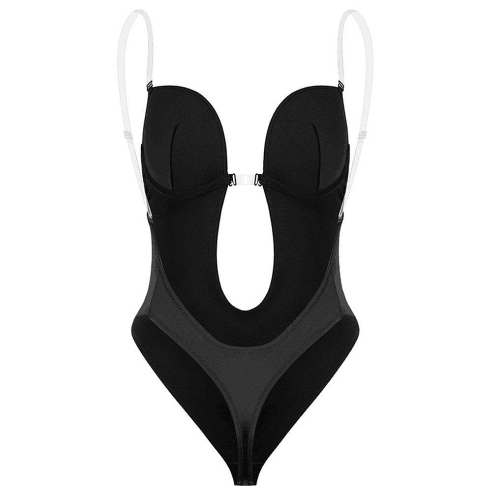 Bodysuit Shapewear Deep-neck Sin Respaldo U Lunga Tormentant