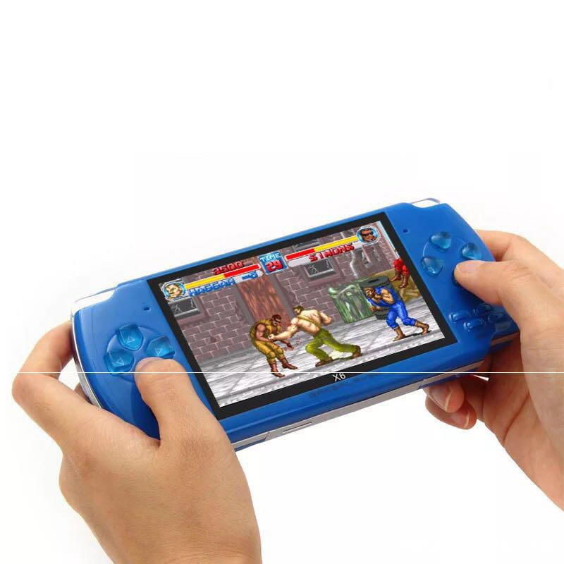 Multifuncional 4,3 Polegadas Tela Handheld Game Console