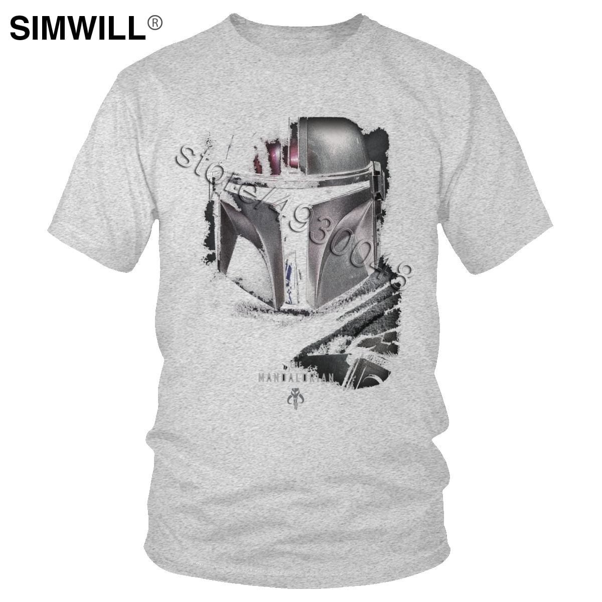 Cool Shiny Misterioso Mandalorian T Shirt Berço De Verão Clássico