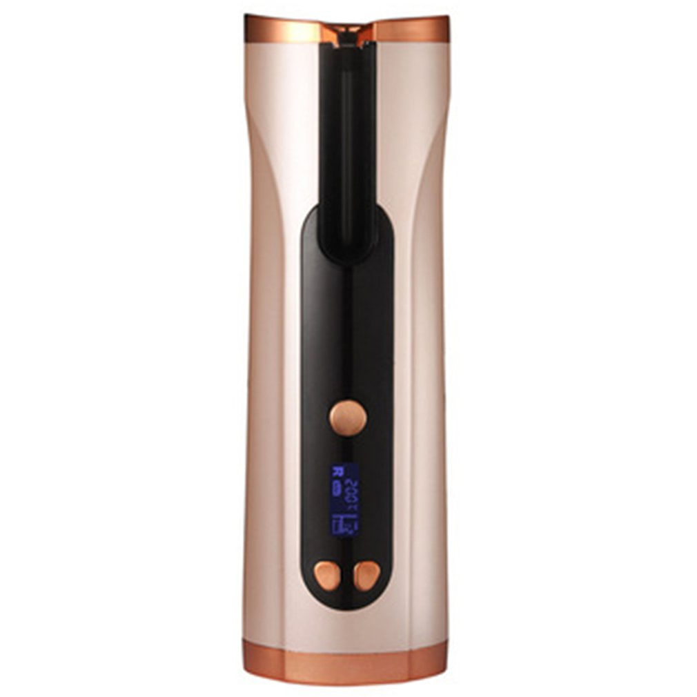 Automático Ceramic Curling Ferro Cabelo Ondulado Grampos De Cabelo Curling